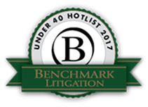Benchmark Litigation Under 40 Hot List 2017