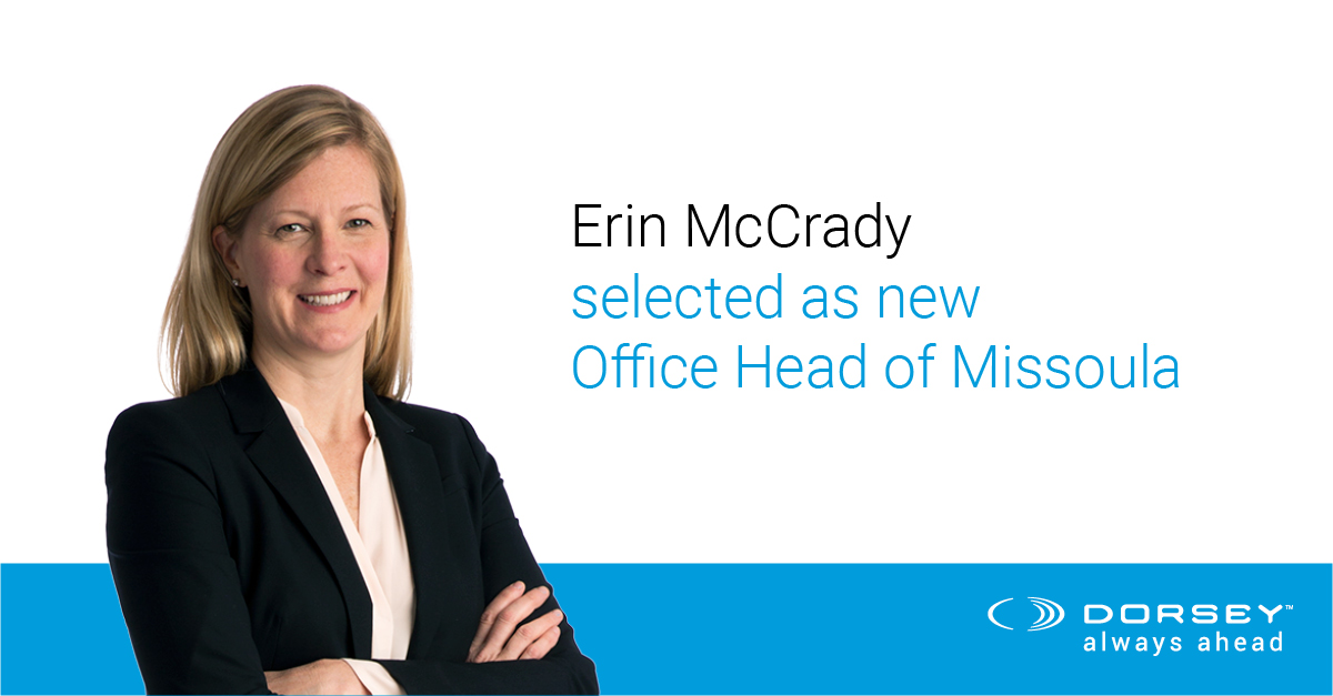 Erin McCrady Missoula Office Head