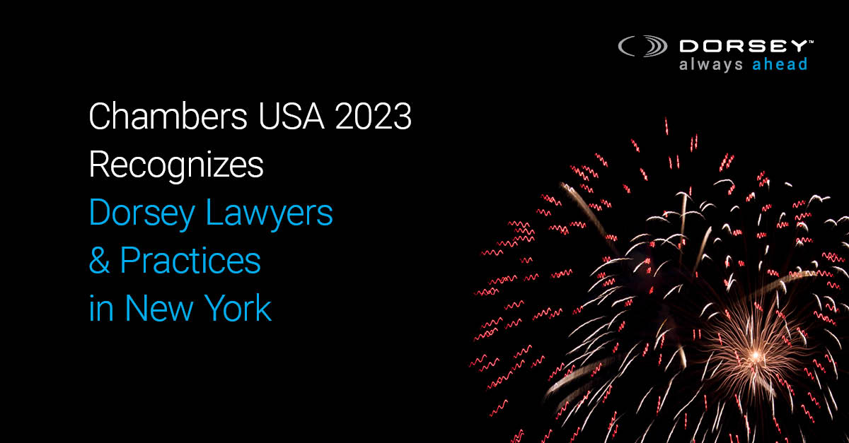 Chambers USA 2023 New York