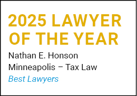 2025 Lawyer of the Year Nathan Honson