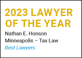 2023 Lawyer of the Year Nathan Honson