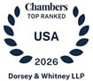 Chambers USA 2026 Dorsey & Whitney LLP