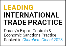 Chambers Global 2023 Leading International Trade Practice