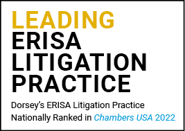 Chambers USA 2022 Leading ERISA Litigation Practice