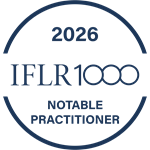Ray Liu named a Leading Lawyer - Notable practitioner: M&A and Capital Markets: China, IFLR1000 2025