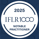 Ray Liu named a Leading Lawyer - Notable practitioner: M&A and Capital Markets: China, IFLR1000 2025