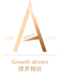 The A List 202425 Growth Driver Accolade