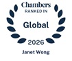 Ranked in Chambers Global - Janet Wong