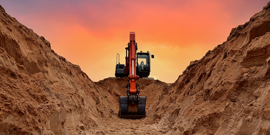 Excavator_Mining_Natural Resources_Construction