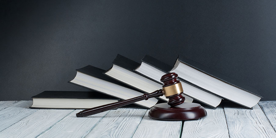 Law books