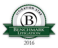 Benchmark Litigation - Local Litigation Star 2016