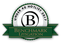 Benchmark Litigation Under 40 Hot List 2017