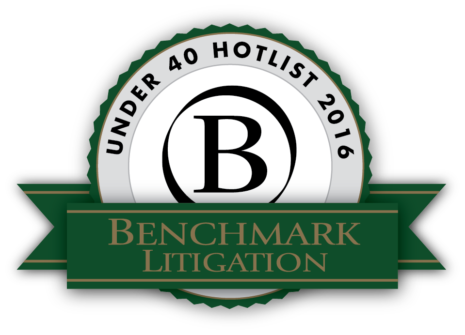 Benchmark Litigation Under 40 Hotlist 2016