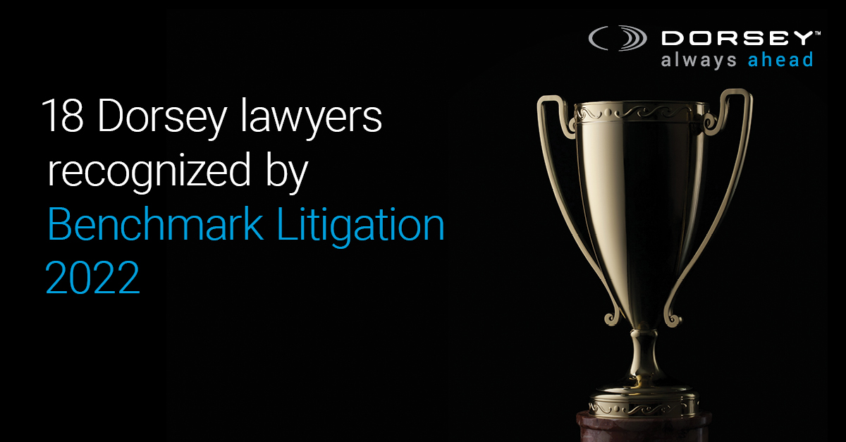 2022 Benchmark Litigation