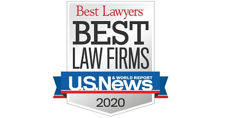 Best Law Firms 2020 badge