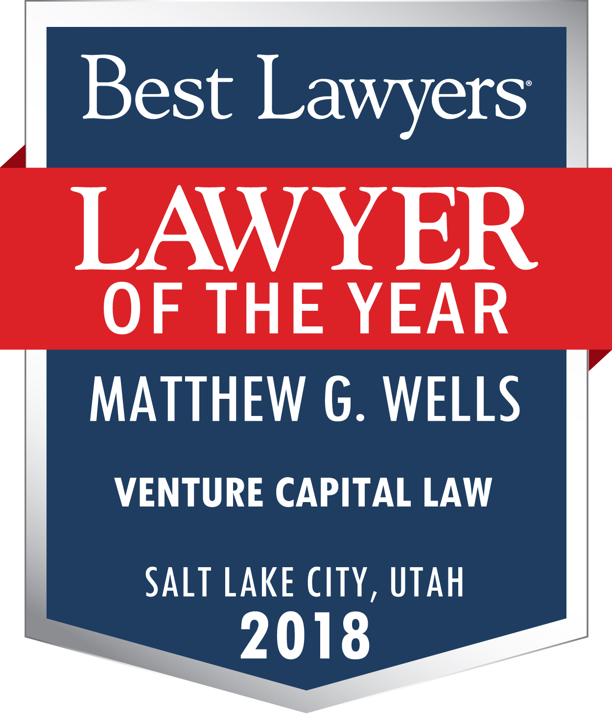 Best Lawyers Lawyer of the Year Matt Wells 2018