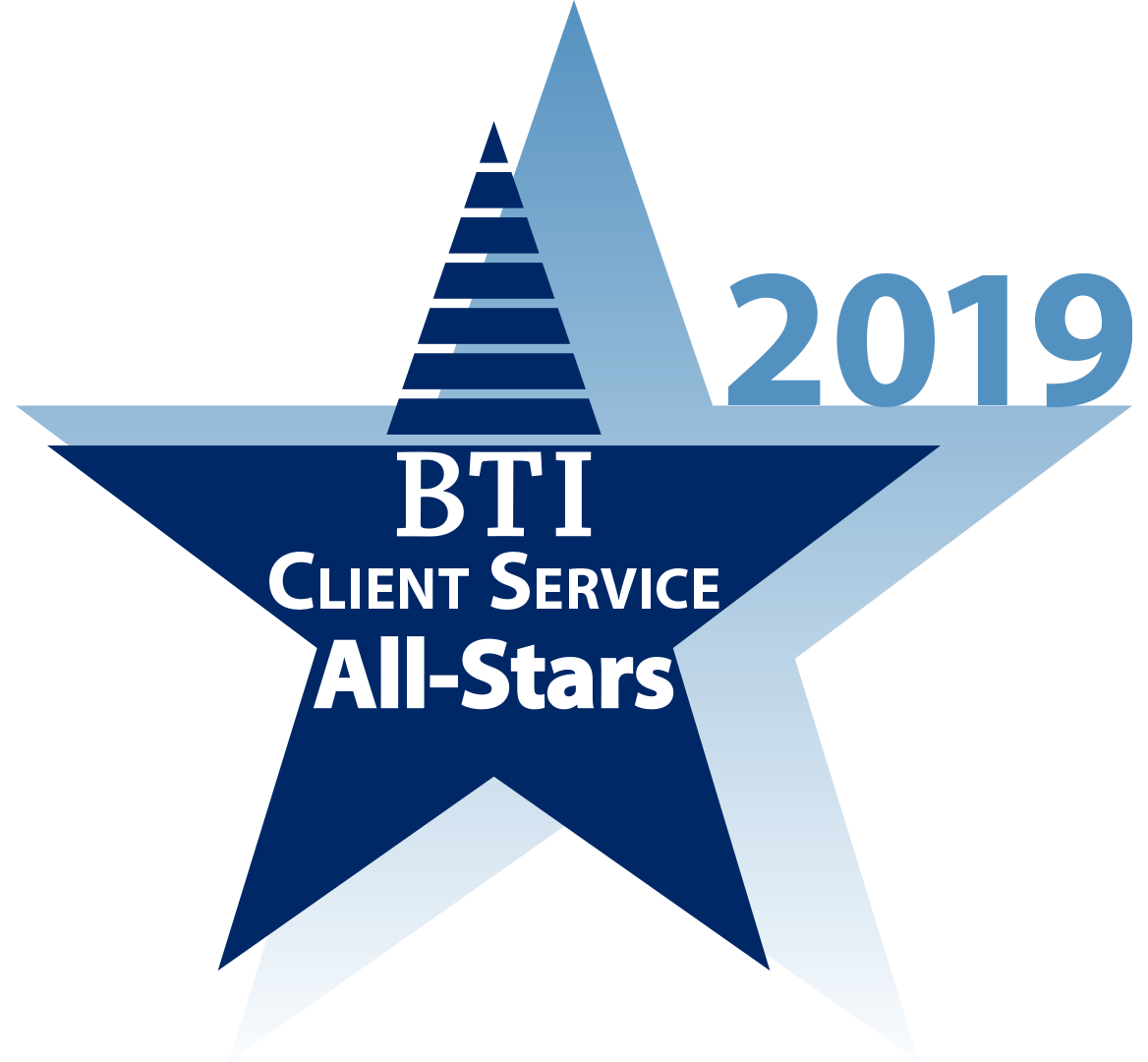 BTI Client Service All Stars 2019 logo