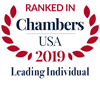 Ranked in Chambers USA 2019 Leading Individual