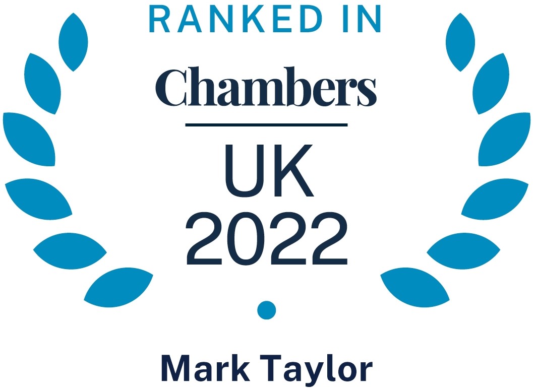 Ranked in Chambers UK 2022 Mark Taylor
