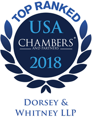 Chambers USA 2018 Leading Firm