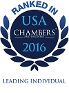 Ranked In - USA Chambers and Partners 2016 - Leading Individual