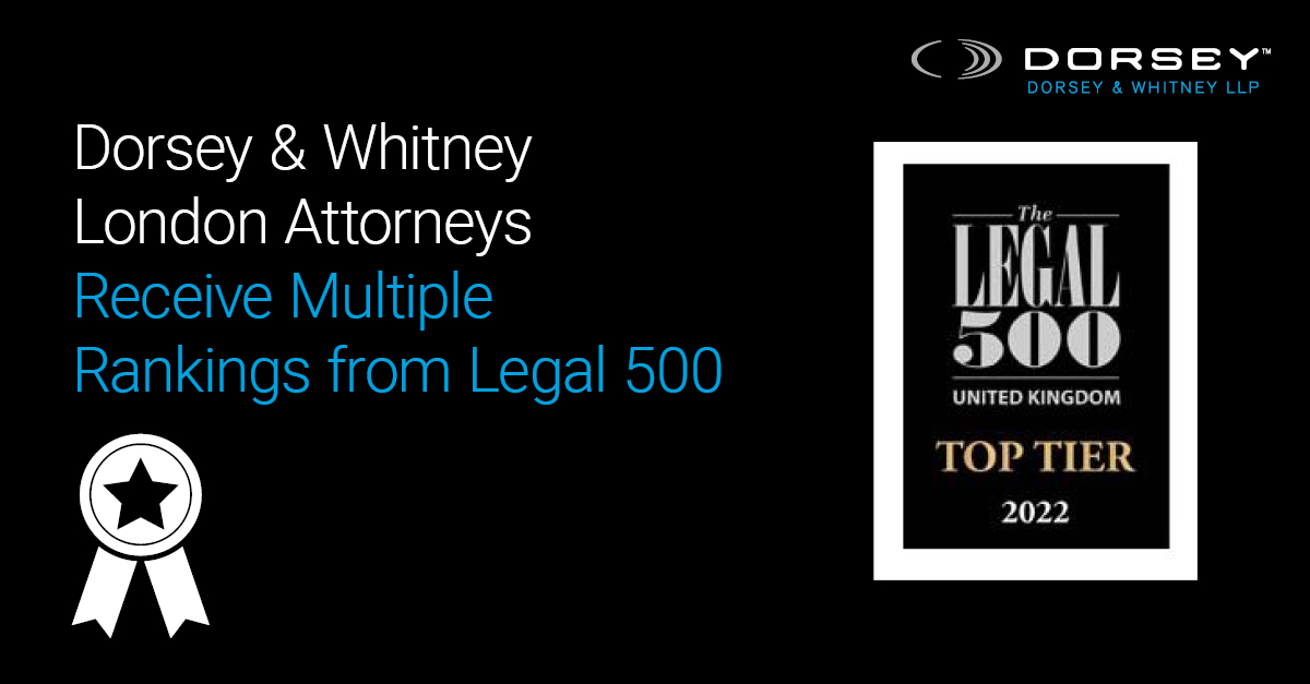 2022 Legal 500 UK