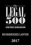 The Legal 500 United Kingdom - Recommended Lawyer 2017