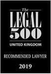 The Legal 500 United Kingdom Recommended Lawyer 2019