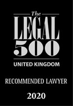 The Legal 500 United Kingdom - Recommended Lawyer 2020