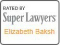 Rated By Super Lawyers Elizabeth Baksh