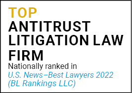 US News Best Lawyers 2022 Top Antitrust Litigation Law Firm