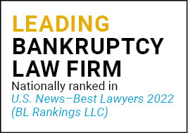 US News Best Lawyers 2022 Leading Bankruptcy Law Firm