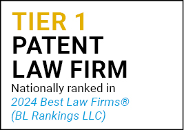 US News Best Lawyers 2021 Tier 1 Patent Law Firm