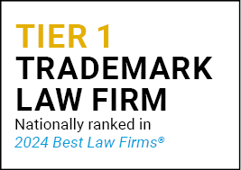 USNews Trademark Law Firm of the Year 2017 wht