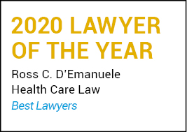 2020 Lawyer of the Year, Ross C. D'Emanuele, Health Care Law, Best Lawyers