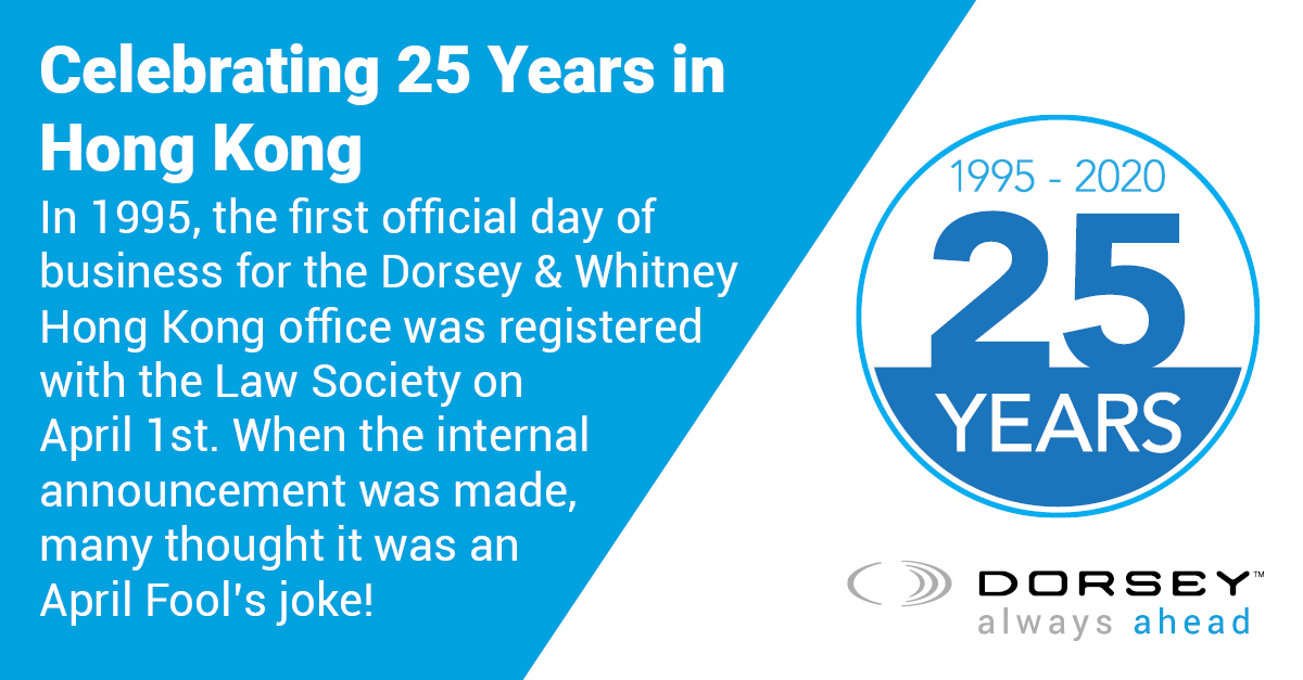 Hong Kong 25 years