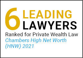 6 Leading Lawyers Ranked for Private Wealth Law Chambers High Net Worth (HNW) 2021
