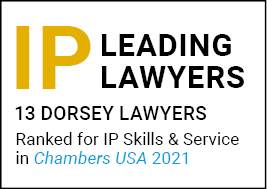 13 Dorsey Leading IP Lawyers-Chambers 2021