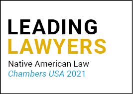 Leading Lawyers Native American Law-Chambers 2021