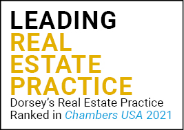 Dorsey Leading Real Estate Practice-Chambers 2021