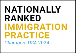 Chambers USA Nationally Ranked Immigration Practice