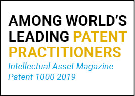 Leading Patent Practitioners IP Asset Magazine Patent 1000-2019