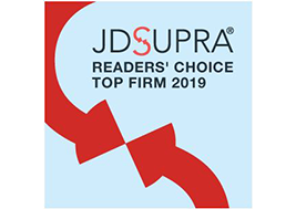 JD Supra Readers' Choice Top Firm 2019