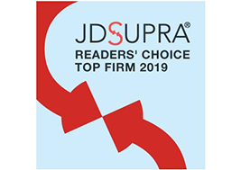 JD Supra Readers' Choice Top Firm 2019