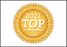 Leadership Council on Legal Diversity Top Performer 2021