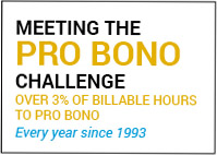 Meeting Pro Bono Challenge 3% billable hours-1993