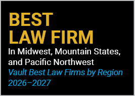 Best Law Firm In Midwest, Mountain States, and Pacific Northwest Vault Best Law Firms by Region 2026–2027