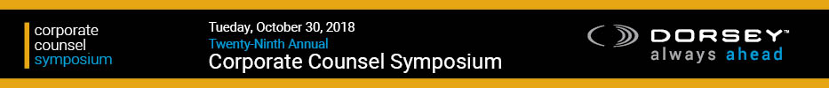 Corporate Counsel Symposium 2018