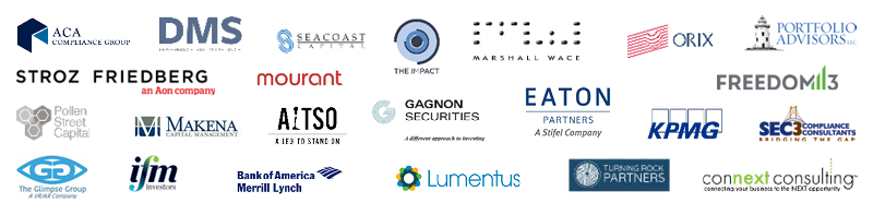Private Funds Symposium 2018 Logos