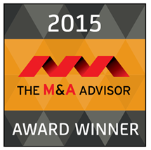 2015 M&A Advisor Award Winner